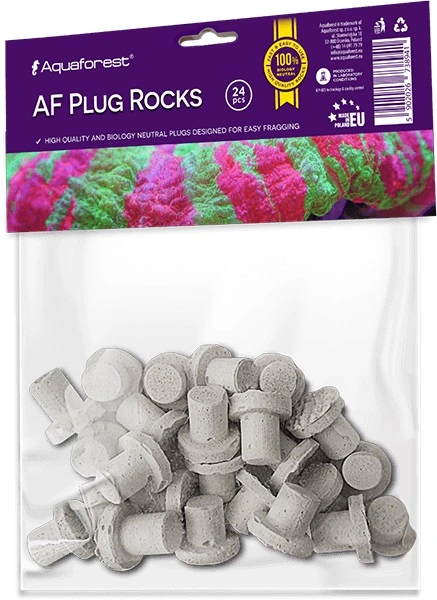 AquaForest Plug Rocks 250 stk Hvid